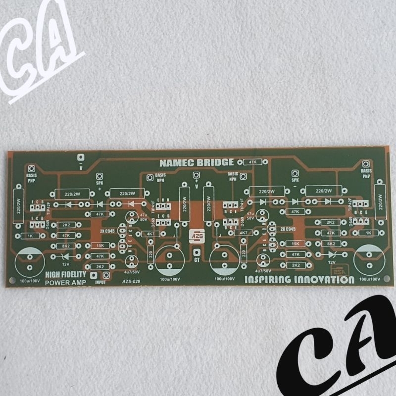 PCB Driver PA Namec Bridge BTL