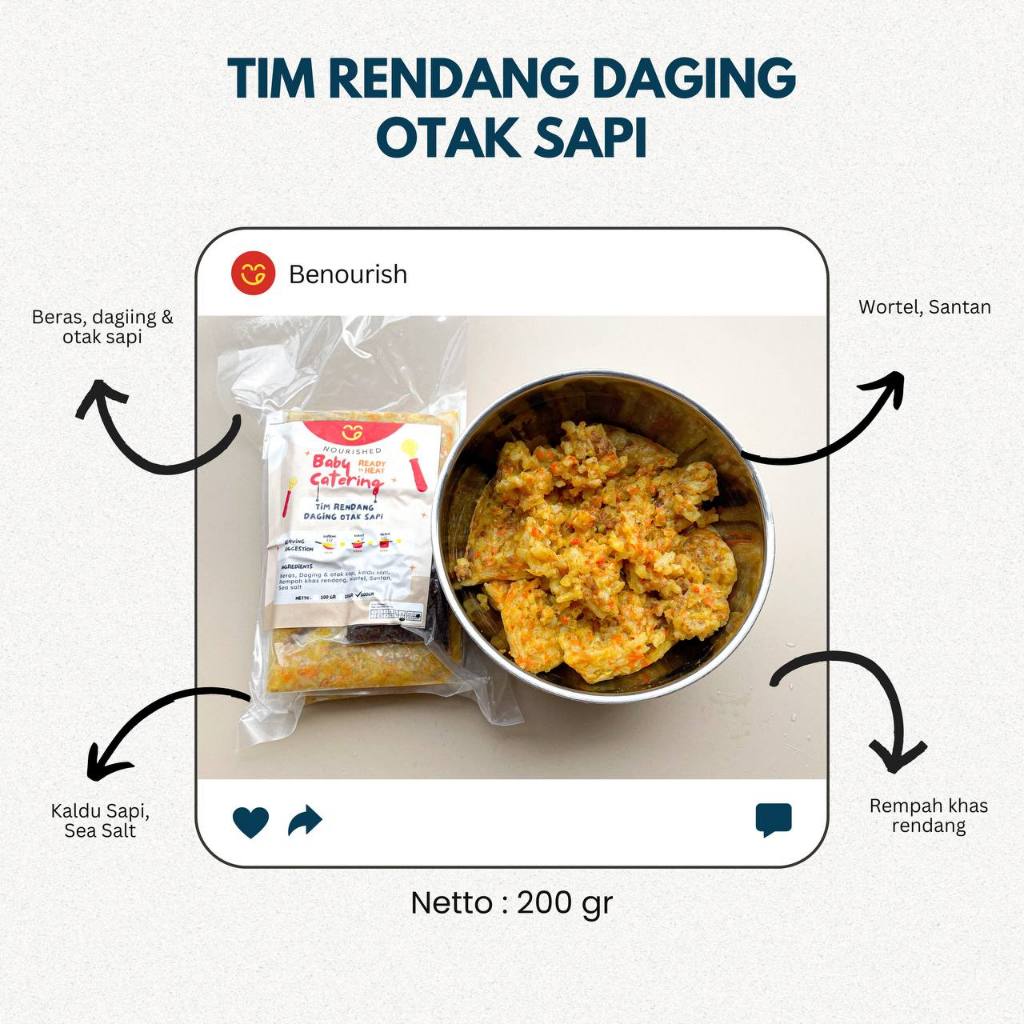 

Tim Rendang Daging Otak Sapi by Benourish Cateing