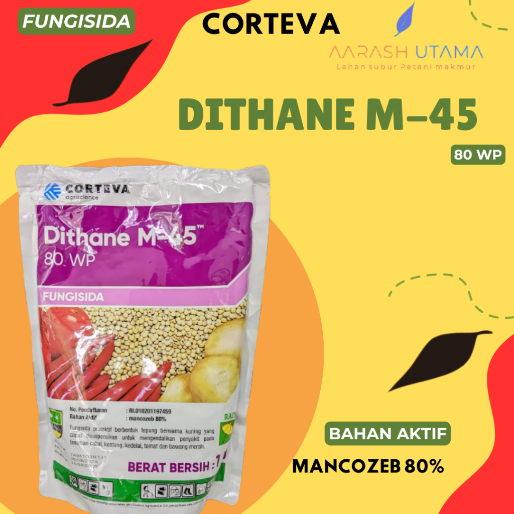 Fungisida Dithane M-45/Dithane /Dithane M-45 80wp/mancozeb 80%