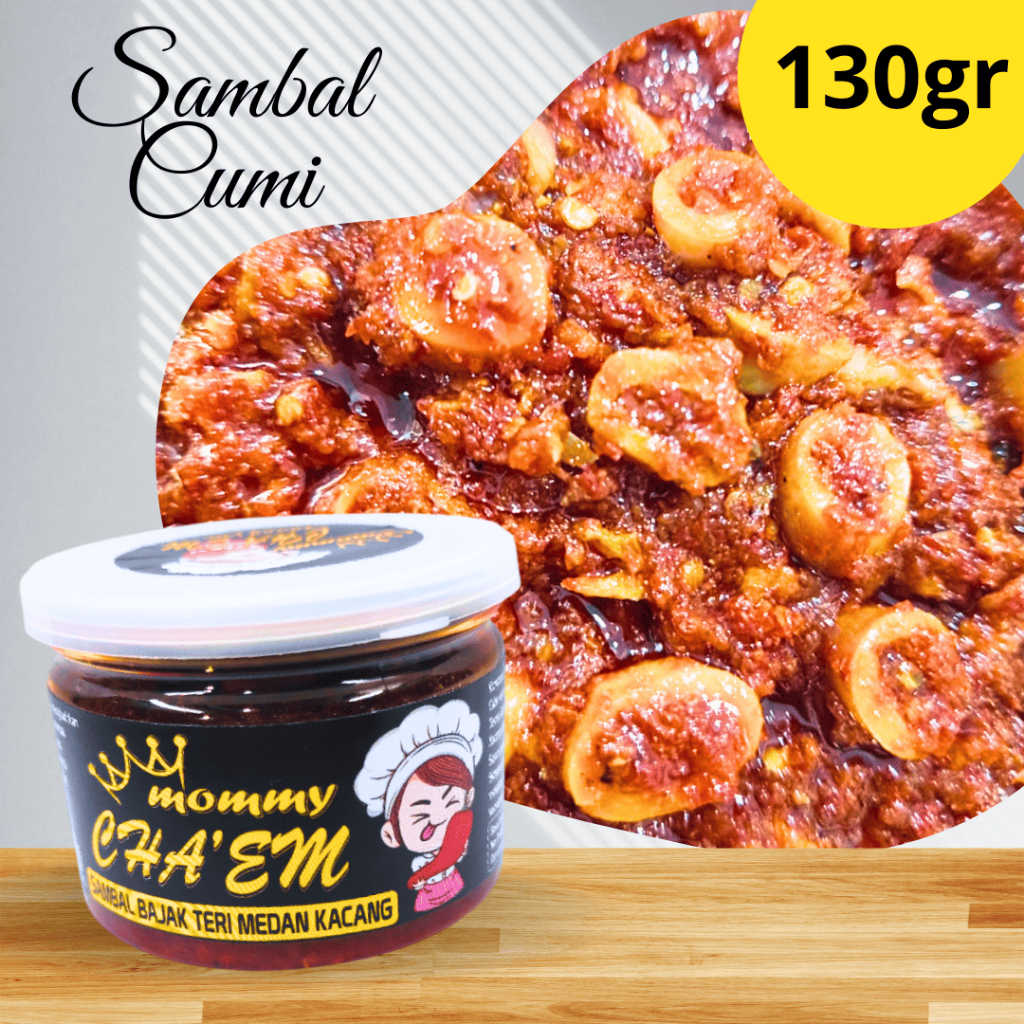 

Sambel Cumi / 130gr / Sambal Mommy Cha'em