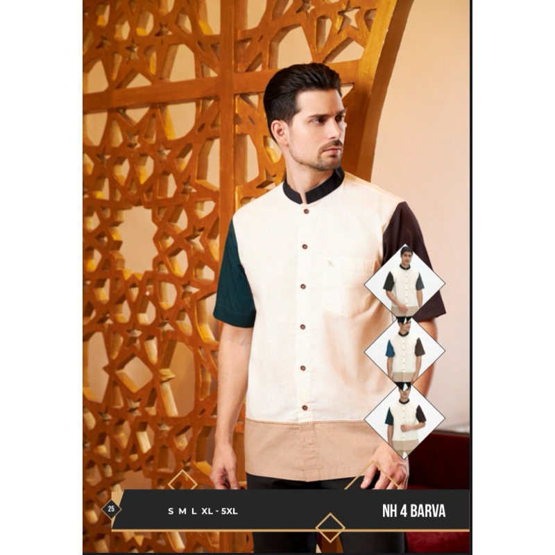 BAJU KOKO NIZAR BORDIR 2023 NH 4 BARVA