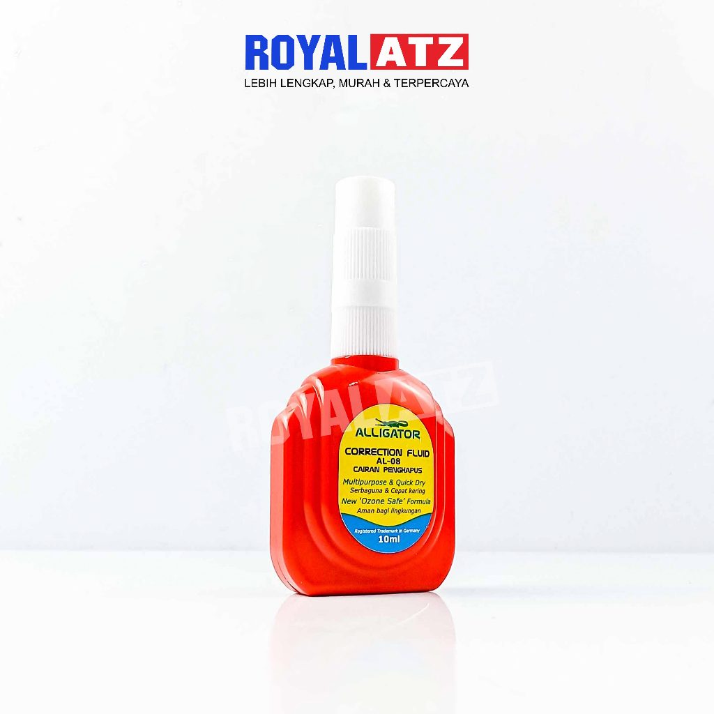 

Alligator Correction Fluid AL-08 / Tip Ex Cair Isi 10ml