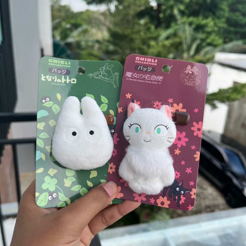 PLUSH BADGE GHIBLI JAPAN