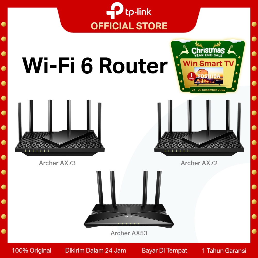 TP-Link Archer AX73/AX72/AX53/ AX3000 Dual Band Gigabit Wi-Fi 6 Router AX5400 Dual-Band Wi-Fi 6 Rout