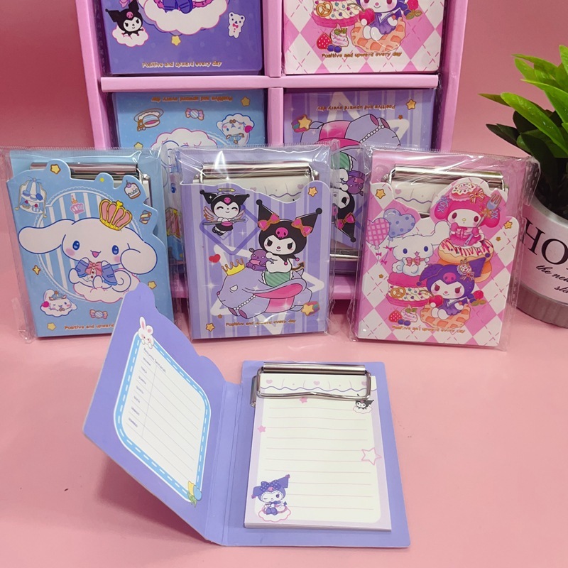 

HS - MEMO STICKY NOTES PAPAN KLIP PAPAN UJIAN SANRIO | MINI PAPAN UJIAN SANRIO | KUROMI | MELODY | CAPYBARA | LABUBU | CINAMORROL | POMPOMPURIN | PAPAN JALAN | PAPAN UJIAN CAPYBARA | BINDER BOOK SANRIO | STICKY NOTES | BUKU MEMO | MINI MEMO