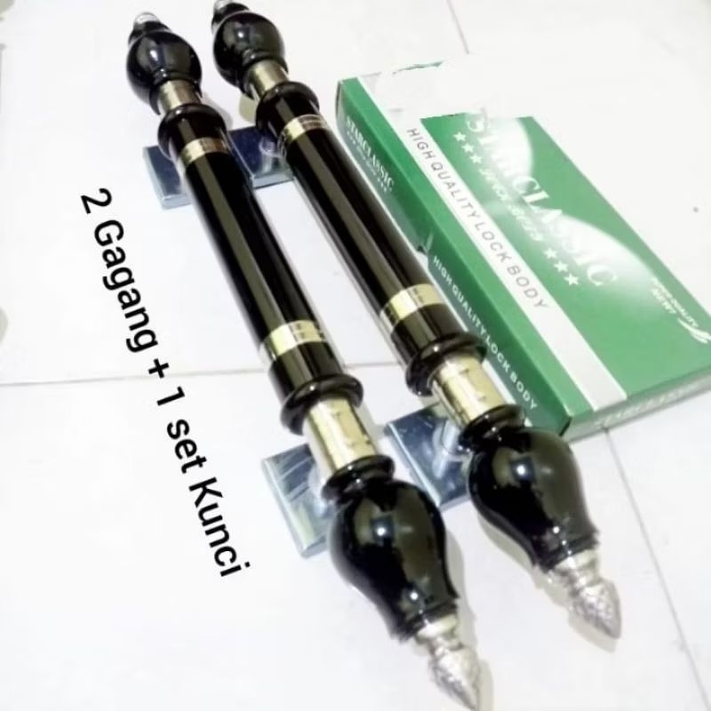 Handle pintu rumah minimalis stainless kombinasi 60cm gagang pintu rumah minimalis tarikan pintu rum