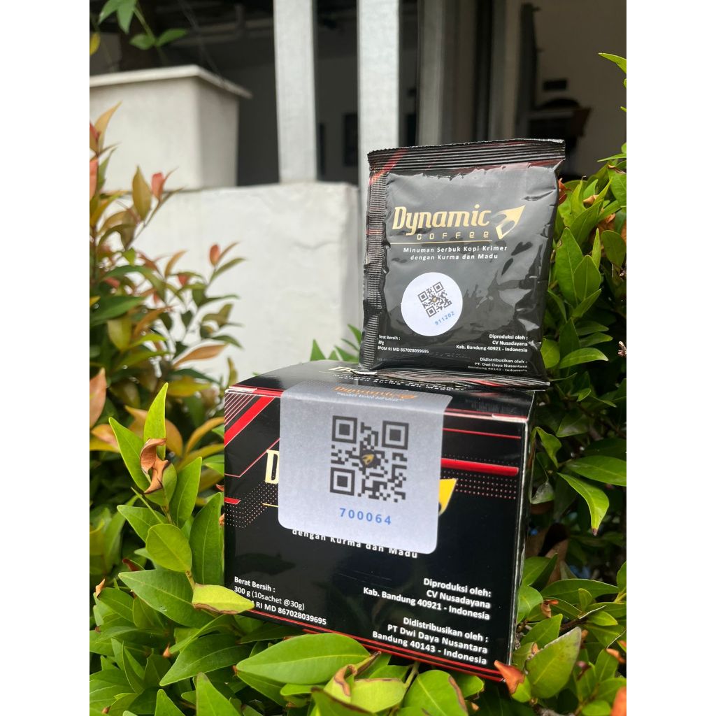 

NEW KEMASAN Kopi Dynamic minuman serbuk kopi gula krimer isi 10 sachet @300g original