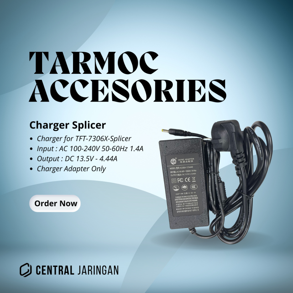 Charger Splicer Tarmoc TFT-7306X-SPLICER | Adaptor Splicing FO