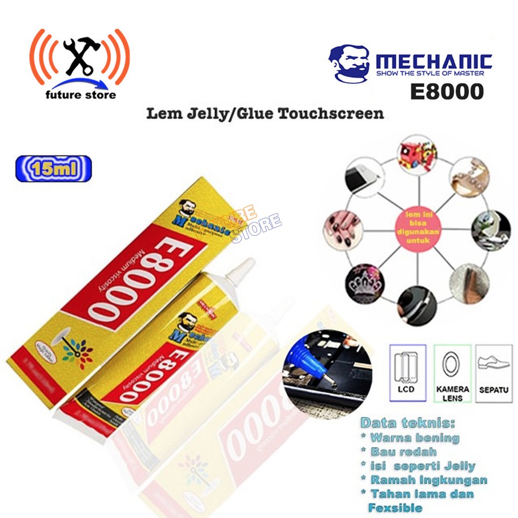 

LEM JELLY MECHANIC E8000 [15ML] ORIGINAL