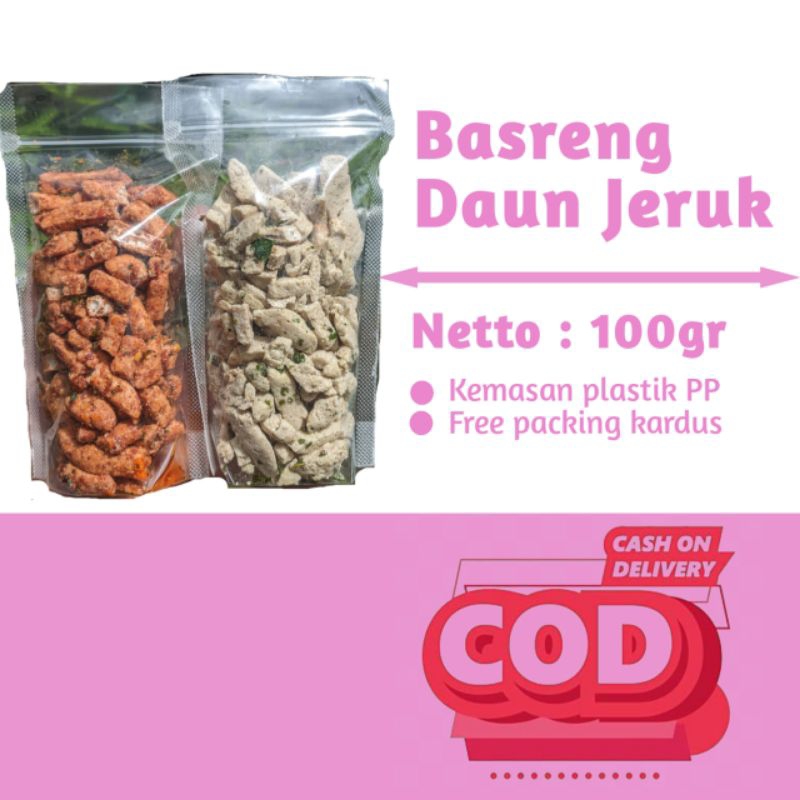 

Basreng Daun Jeruk 100gr | Basreng Stik