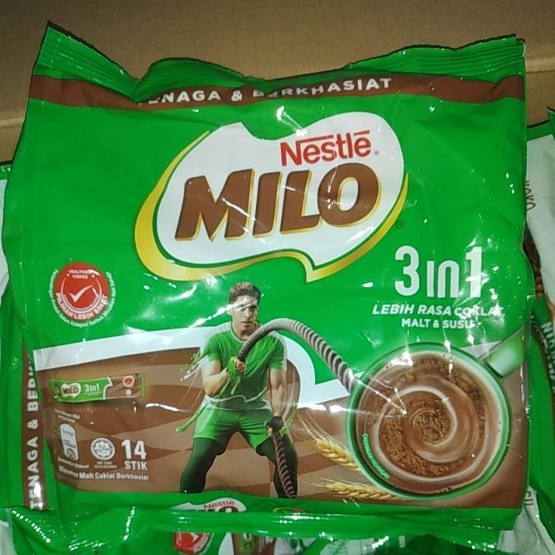 

Milo 3in1 14stik×24bungkus