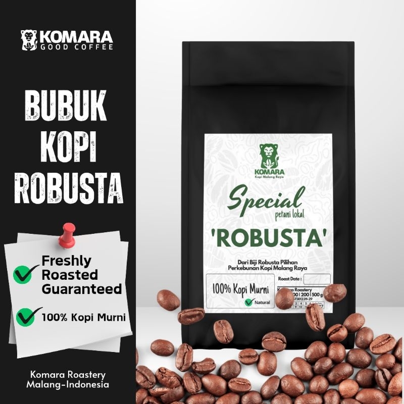 

Kopi Robusta Dampit Komara Special robusta