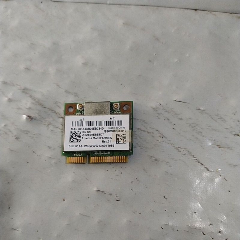 wifi card laptop toshiba dynabook r632 original