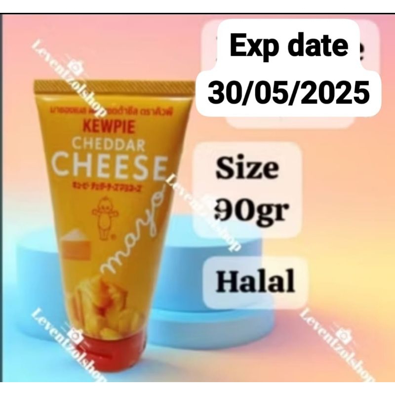 

KEWPIE CHEESE CHEDDAR MAYO 90GR HALLAL