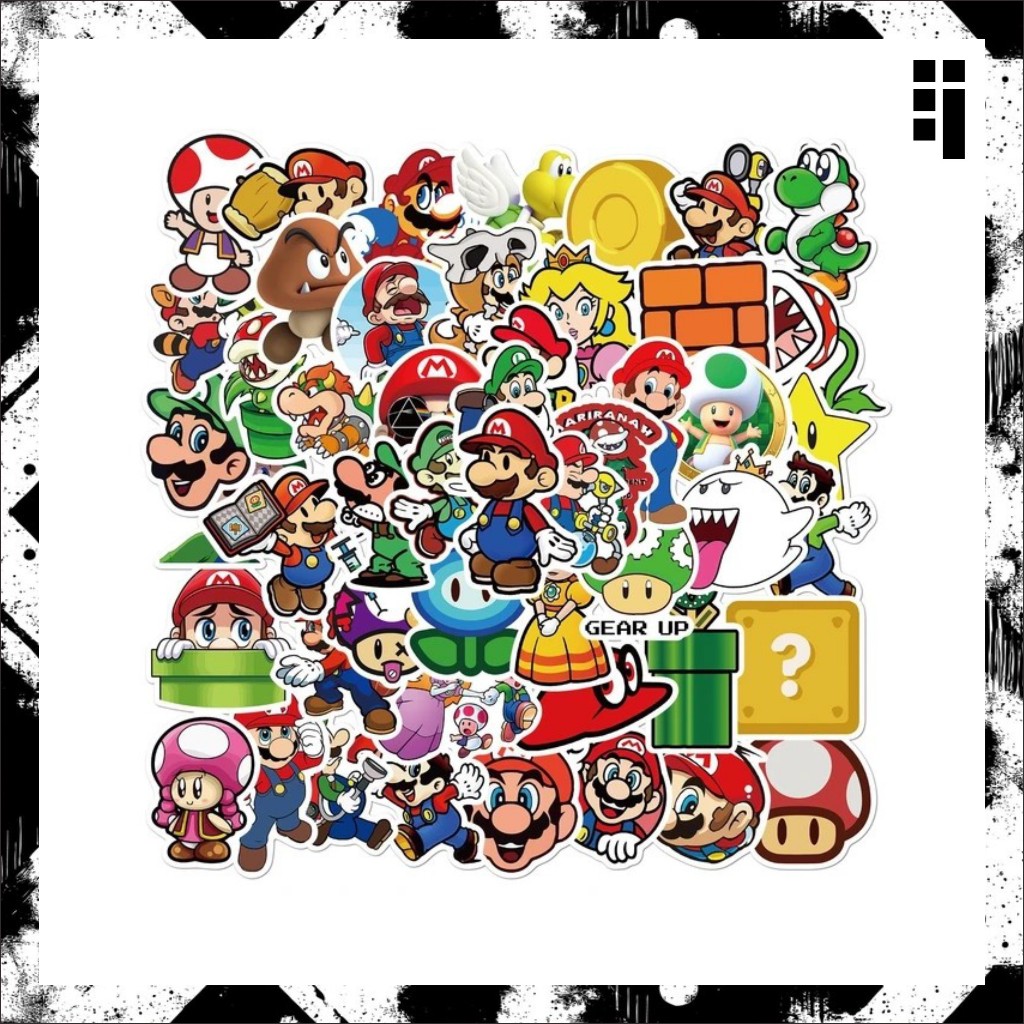 

Stiker Cutting SUPER MARIO Vinyl