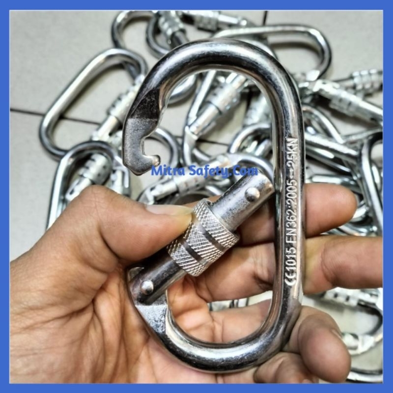 Carabiner Screw Besar (Collor) Original / Haidar Carabiner Screw (Collor)