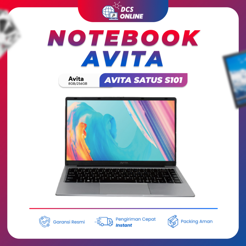NOTEBOOK LAPTOP AVITA SATUS S101 INTEL N4020 8GB 256GB SSD WIN 11