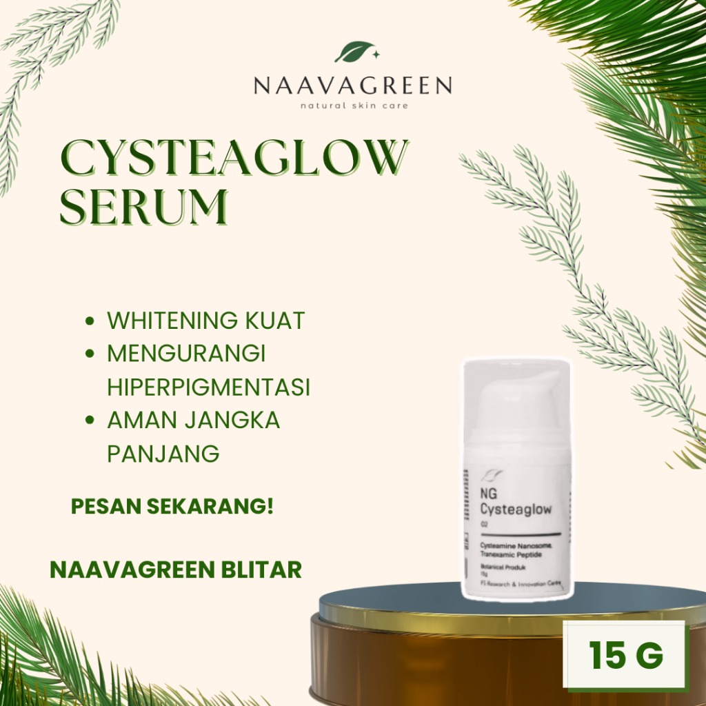 NAAVAGREEN CYSTEAGLOW SERUM