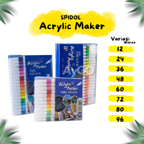 

RB Spidol Acrylic Maker / Spidol Akrilik / Acrylic Maker / Pen Acrylic Maker