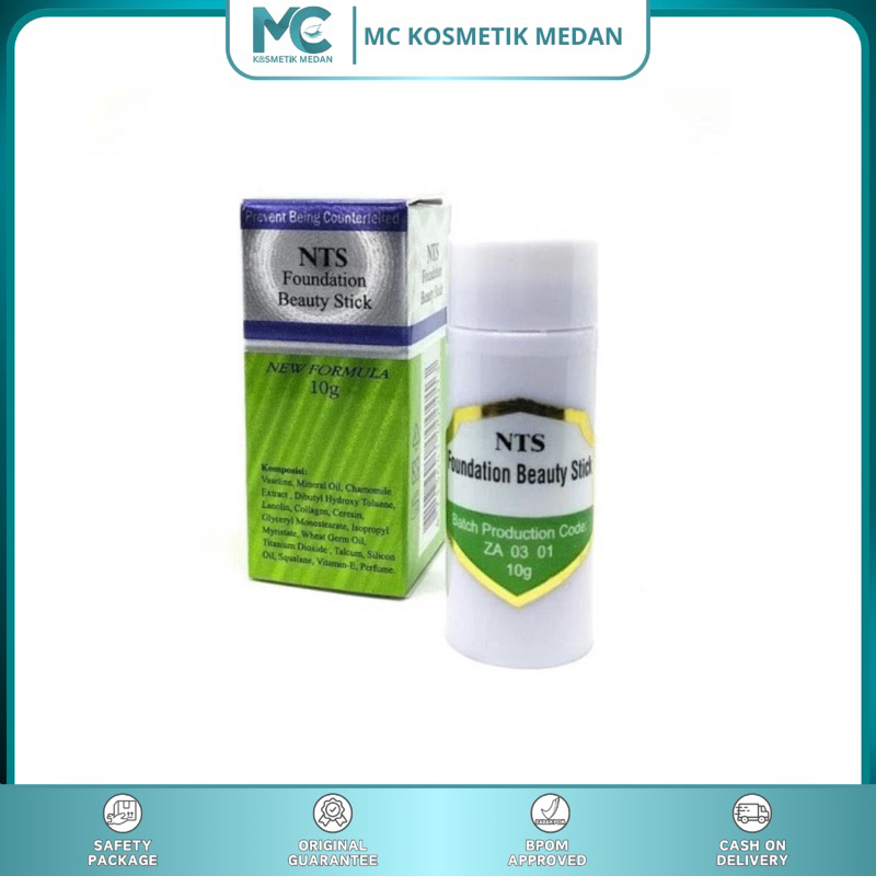 NTS-3 Foundation Beauty Stick Original 100% BPOM