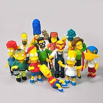 The Simpsons Family Set Figure 14pcs/Miniatur Pajangan Hiasan Topper kue