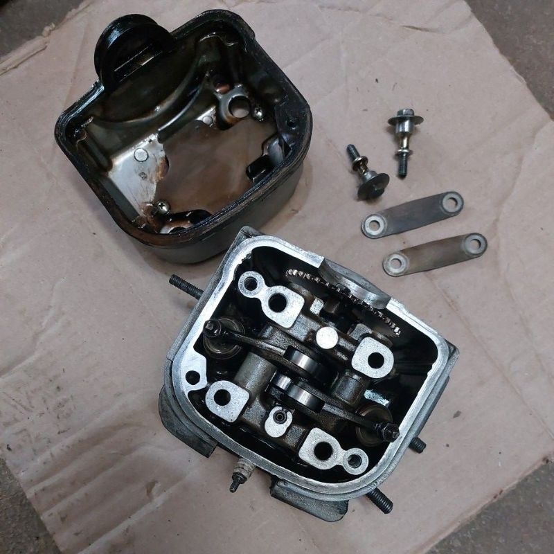 blok head kop fullset HONDA BEAT KARBU, SCOOPY KARBU original KVY