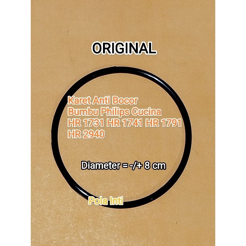 Karet Seal Bumbu Philips Cucina HR 1731 HR 1741 HR 1791 HR 2940 ORIGINAL