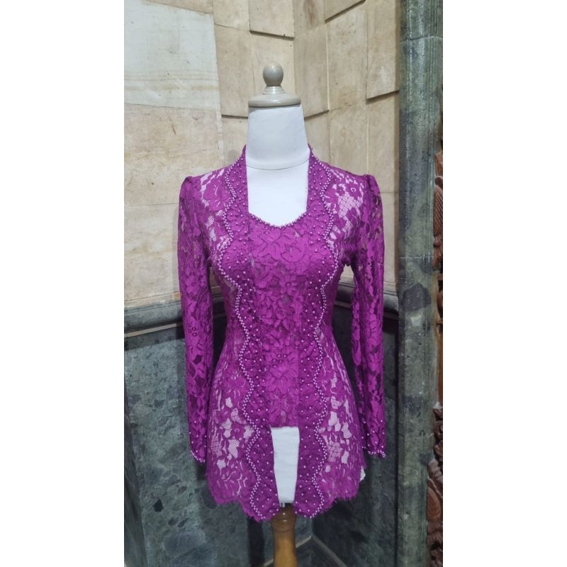 kebaya payet mutiara