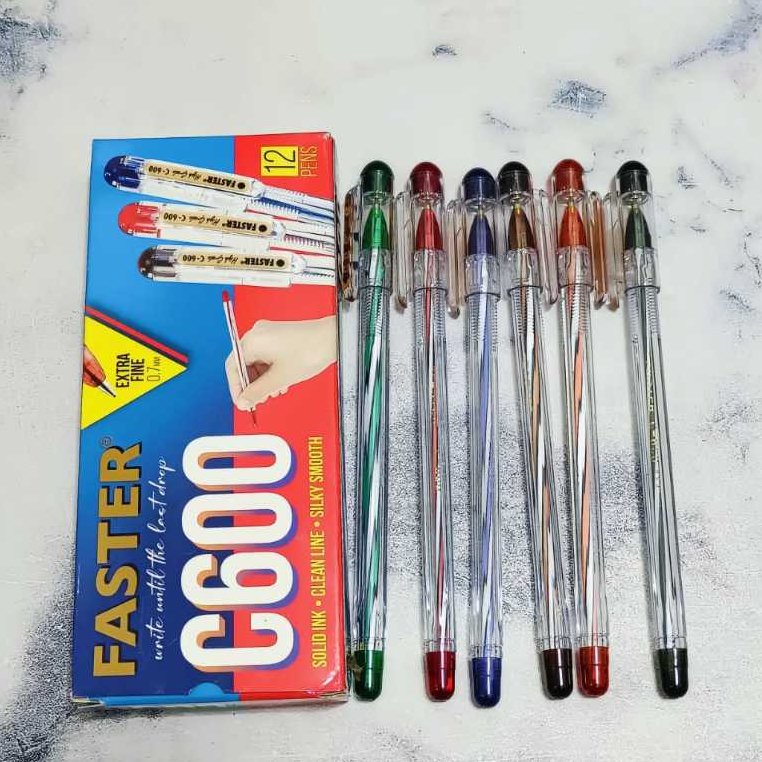 

ISI 6 PCS PEN FASTER C600 CABUT