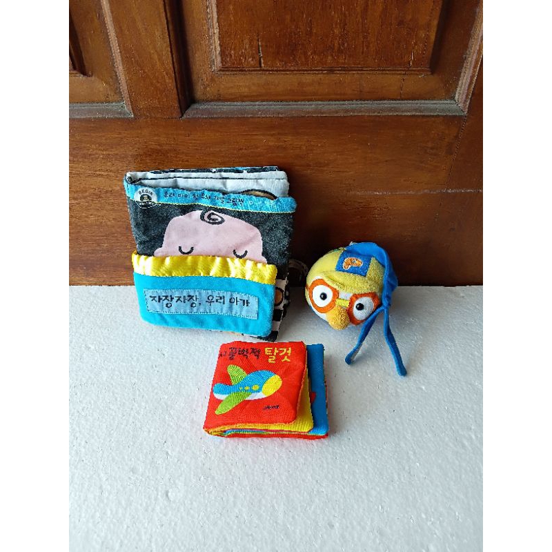 

softbook preloved paket softbook korea softbook soft book mainan anak buku korea