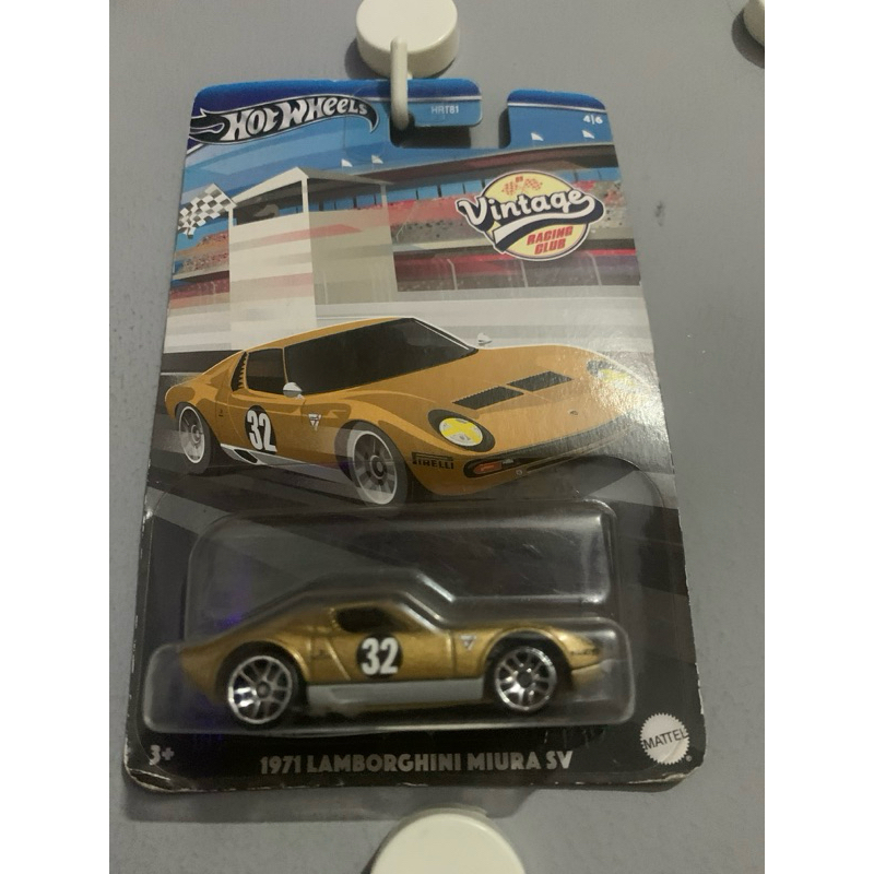 Hot Wheels Vintage 1971 Lamborghini Miura SV