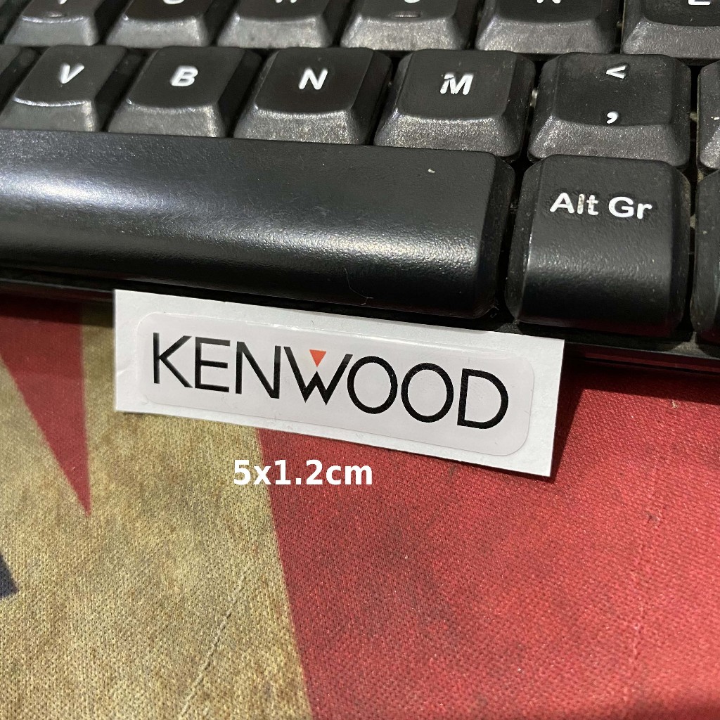 

Sticker Timbul Resin KENWOOD Logo Stiker Lycal 3D Kecil Satuan