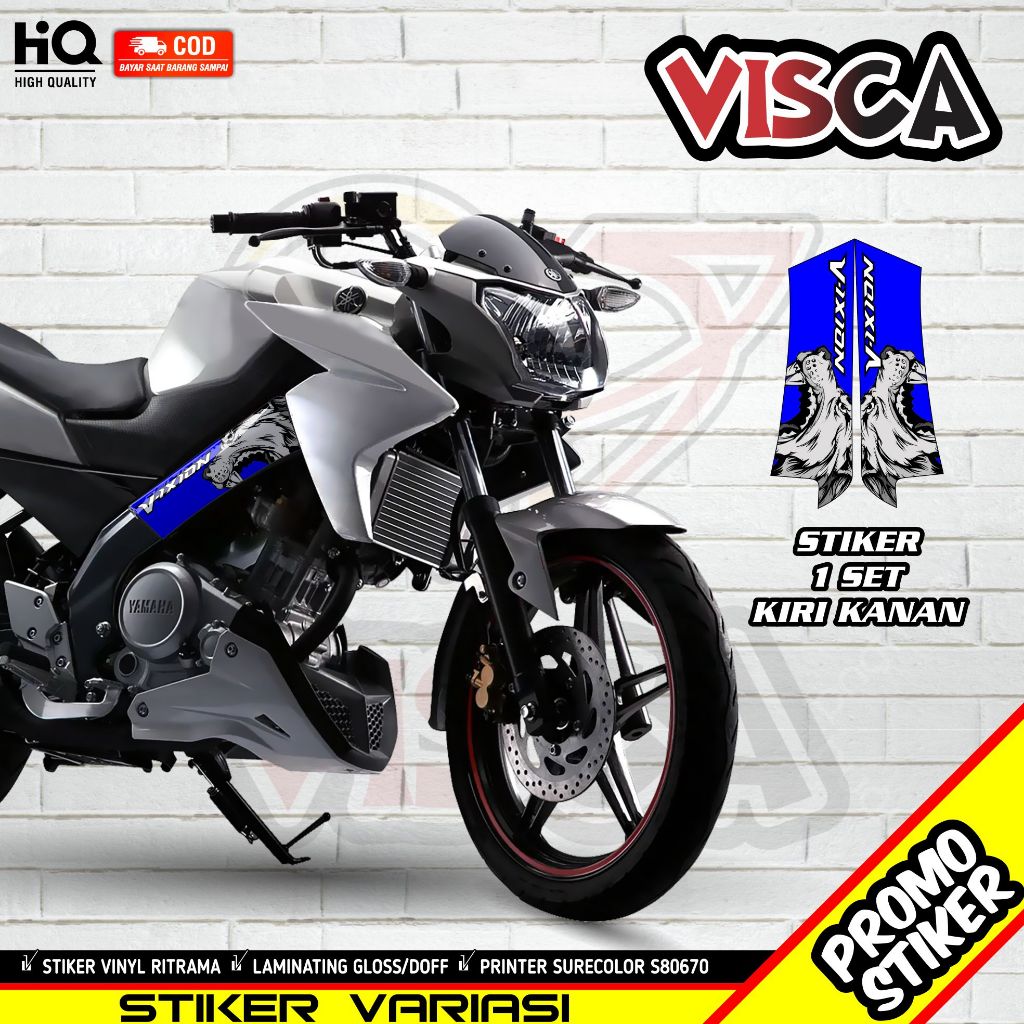 Stiker Rangka Body DAeltabox Vixion Nvl Variasi Serigala