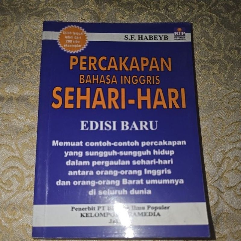 

BUKU PERCAKAPAN BAHASA INGGRIS
