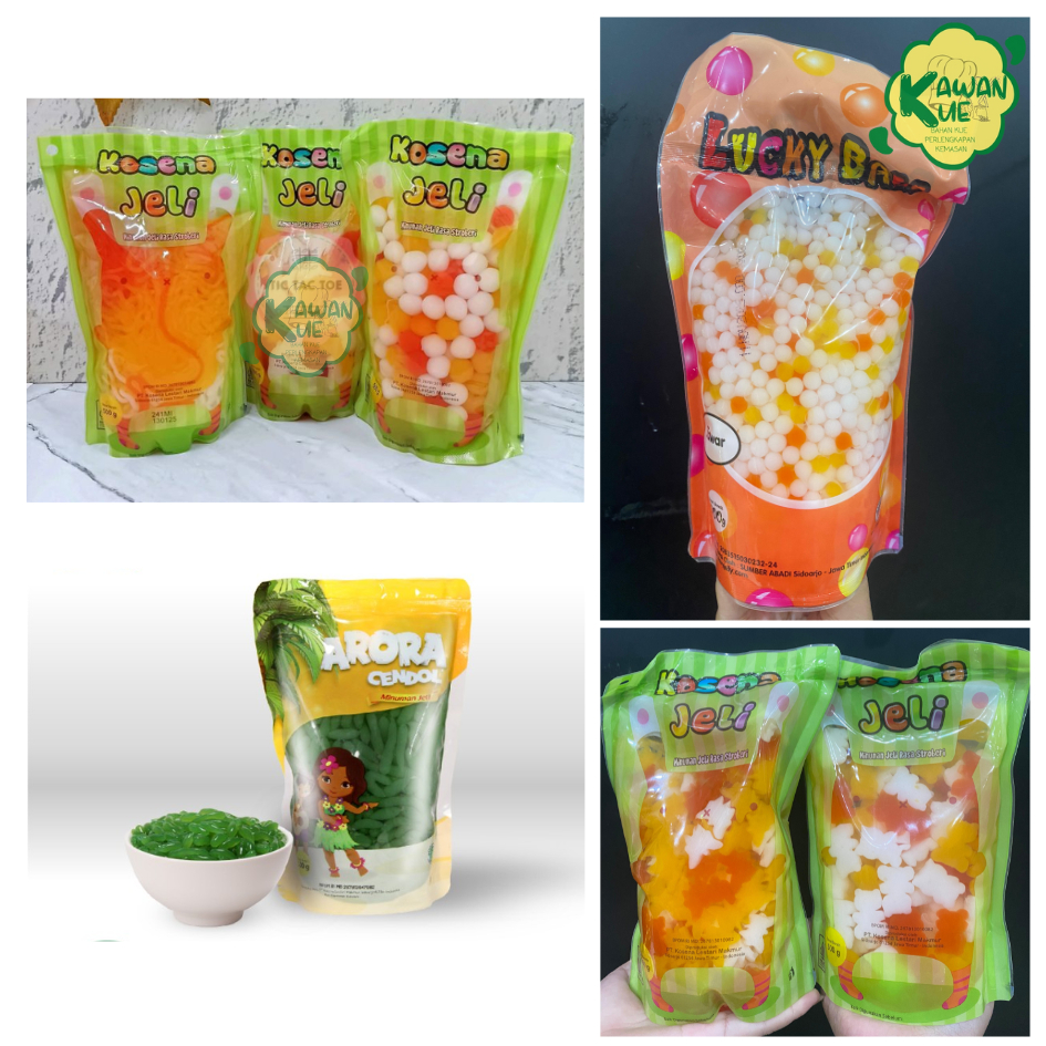 

JELLY KARAKTER - JELLY SIAP PAKAI - JELLY CENDOL JELLY MIE JELLY BOLA WARNA WARNI JELLY KOSENA