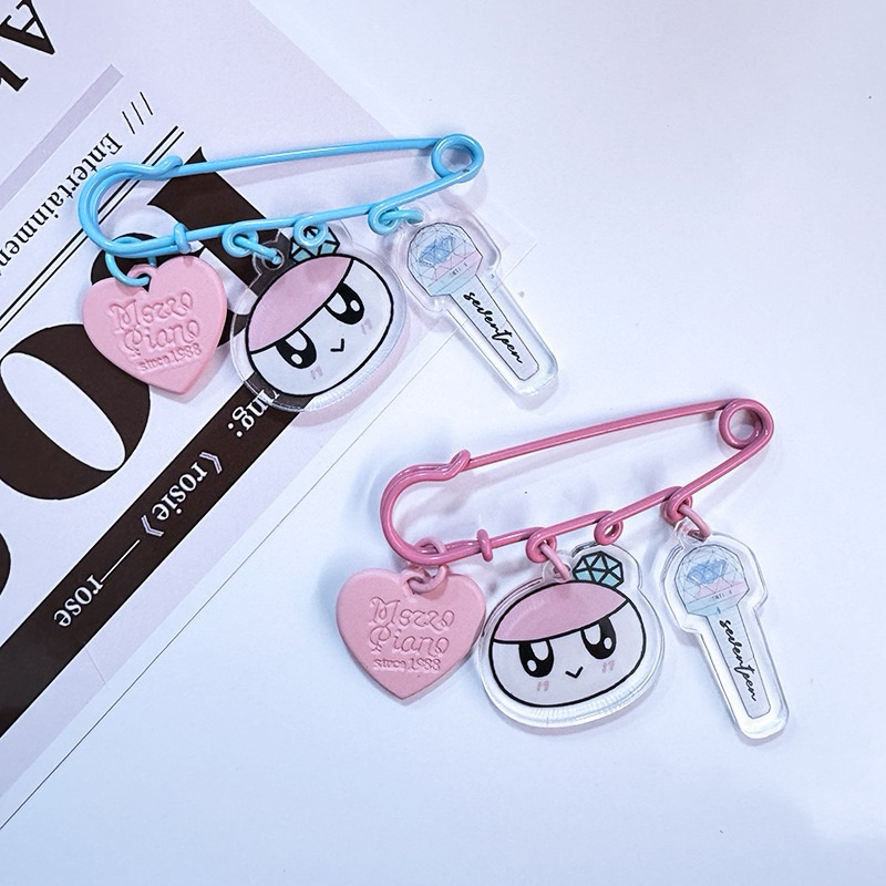 READY Seventeen Bongbongee Pin Badge Caratbong SVT Carat