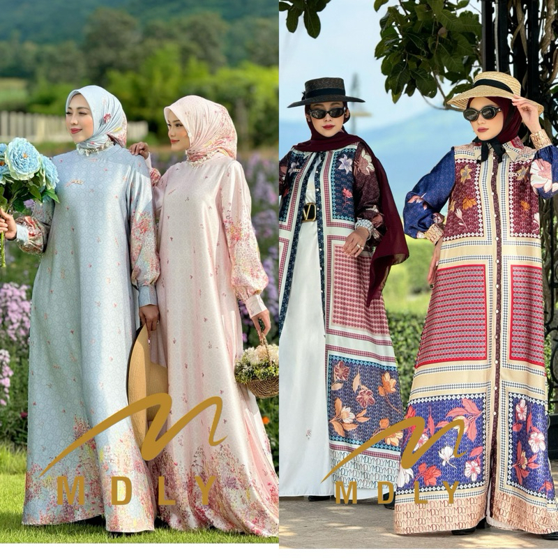 MAREELA DRESS MDLY | MIRELA MONOGRAM DRESS MDLY | DRESS MONOGRAM EXCLUSIVE | DRESS PRINTING PREMIUM 