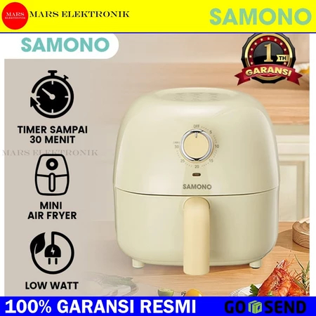 MINI AIR FRYER SAMONO LOW WATT SW-AFG24 - AIR FRYER SAMONO SW AFG24 - MINI AIR FRYER SAMONO LOW WATT