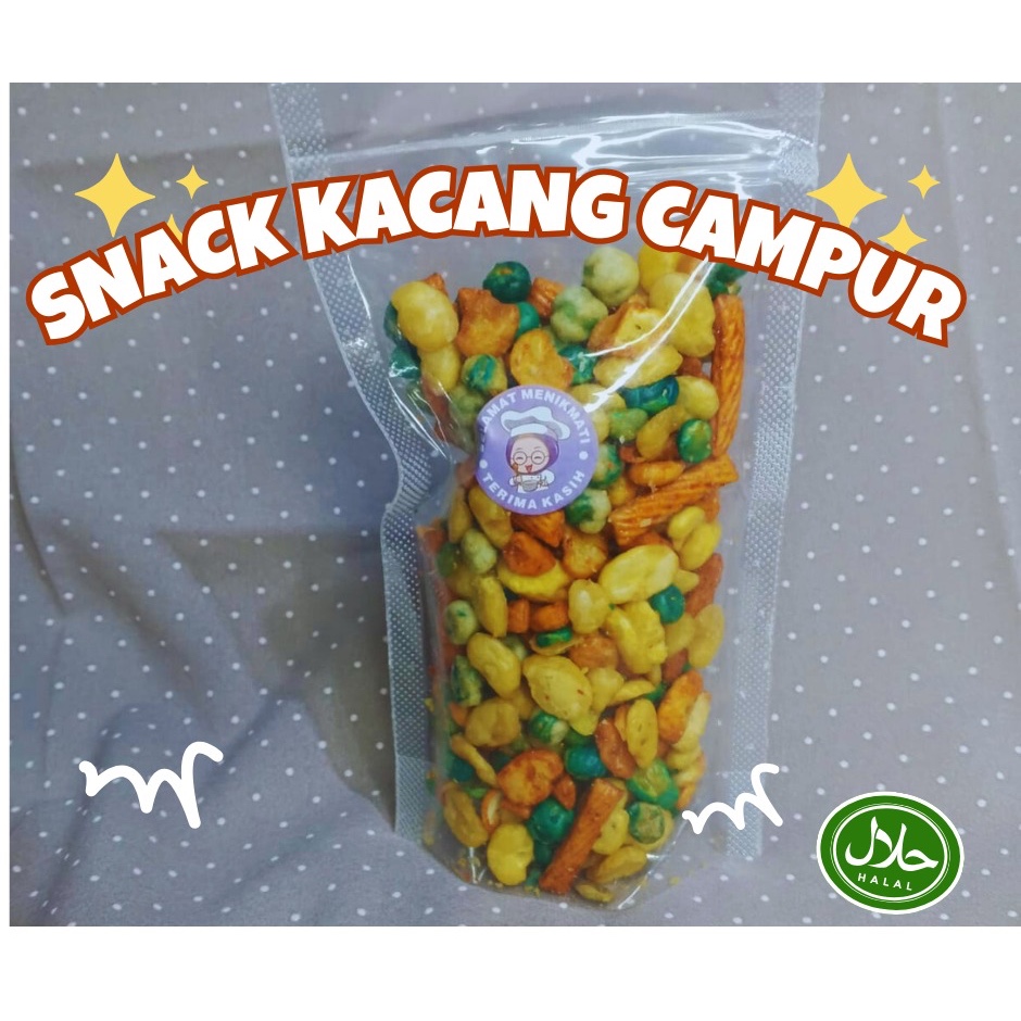 

Kacang Campur Gurih Cemilan Ringan