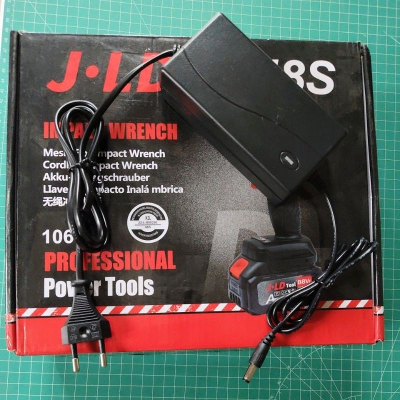 100 % BARU CHARGER 21 VOLT JLD CORDLESS IMPACT WRENCH ORIGINAL JLD