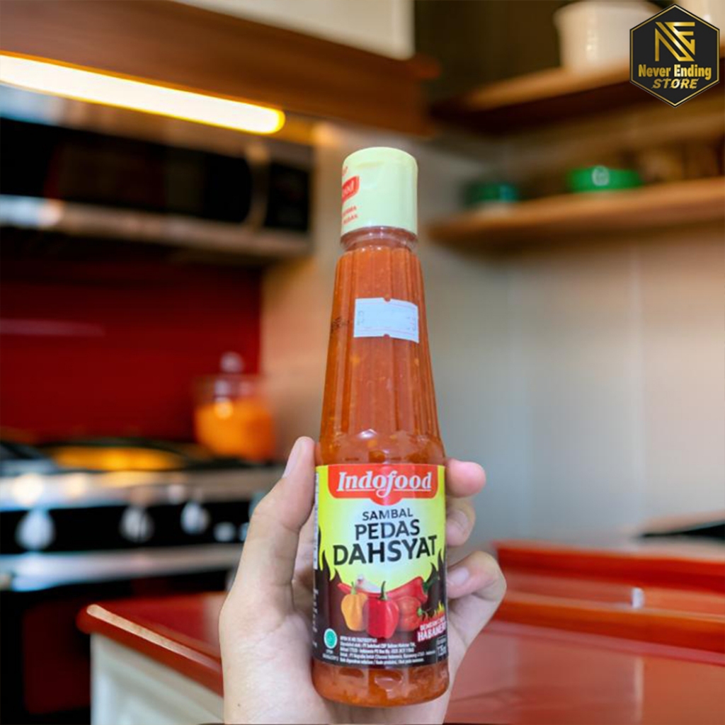 

Saos Sambal Habanaero Indofood Botol 135ml