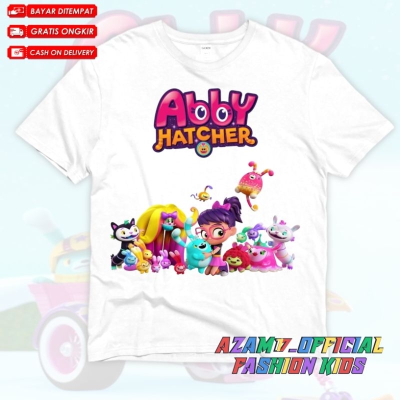 (BISA COD) Kaos Anak Baju Anak Abby Hatcher All Karakter Free Nama / Kaos Tshirt Anak Film Kartun Ab
