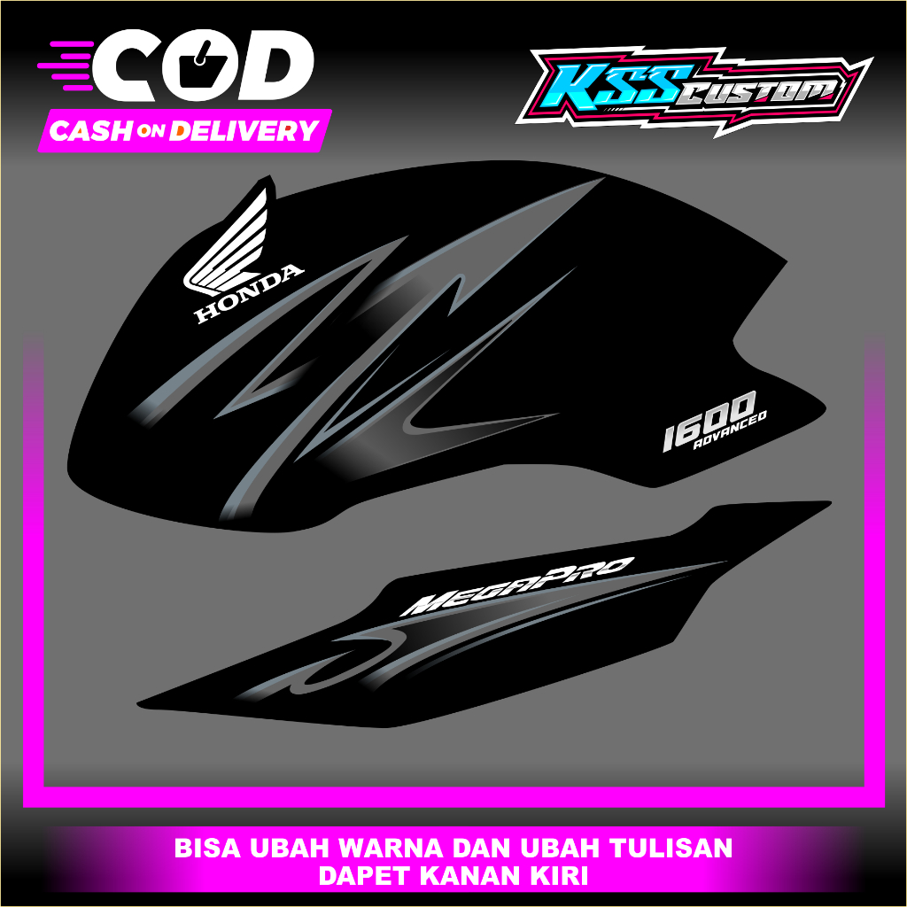 striping megapro variasi - striping megapro custom - striping megapro primus mp primus