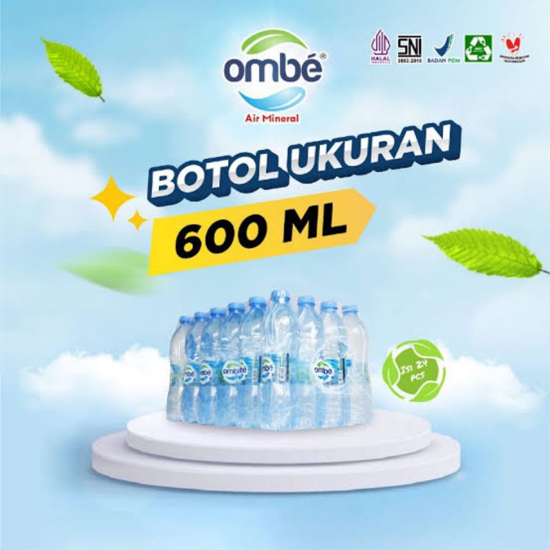 

Air Mineral Ombe Kemasan 600 ml