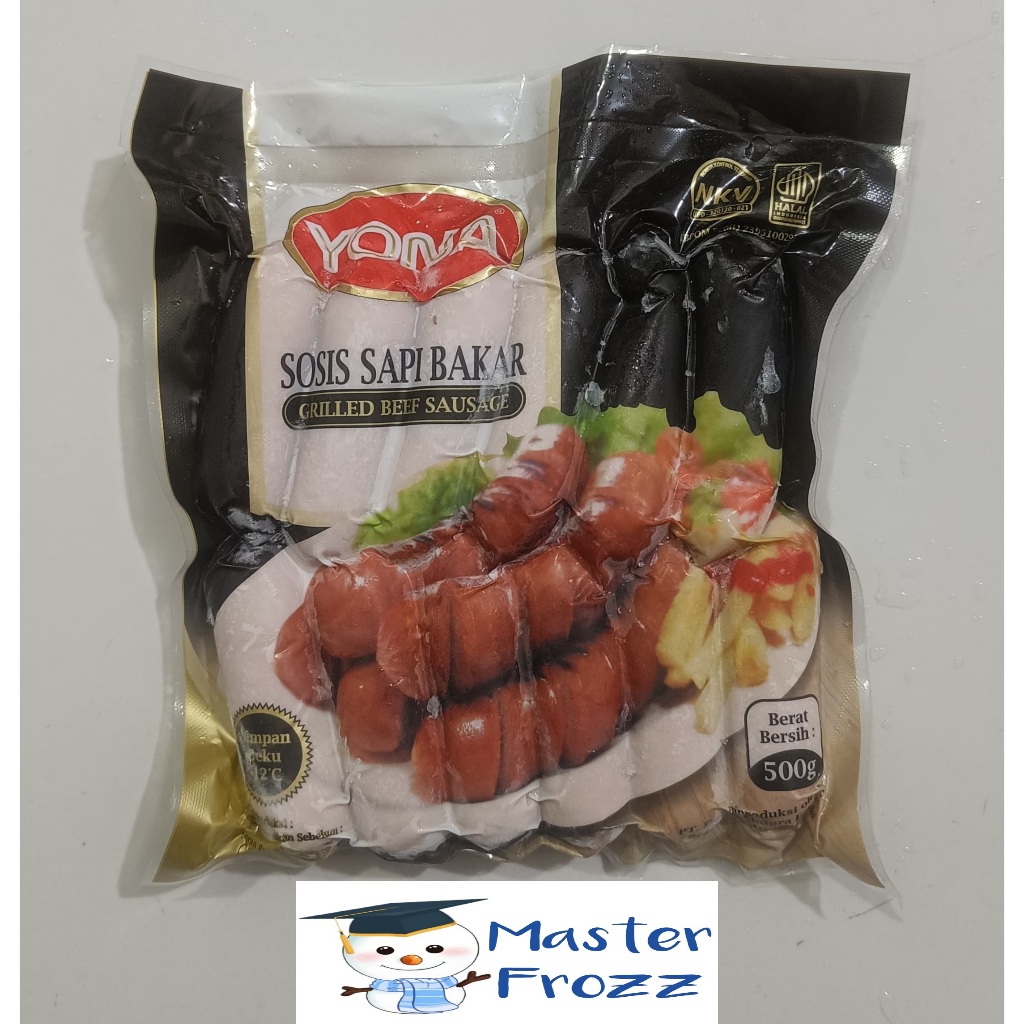 

Yona Sosis Sapi Bakar Collated Beef Sauce 500gr
