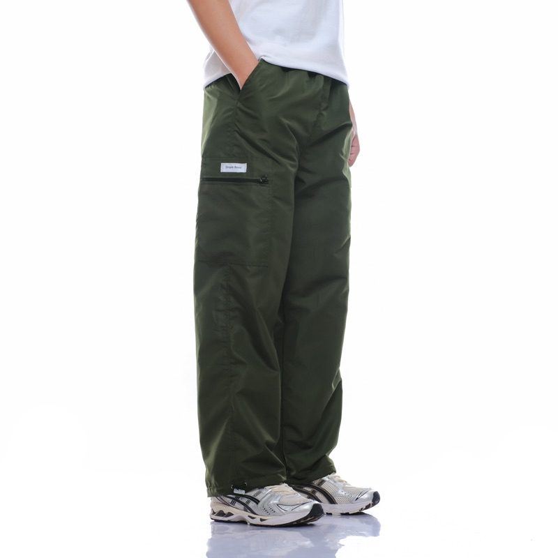 Celana Trackpants parasut / Track pants Cargo pria