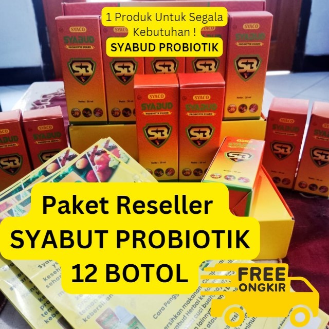 

PAKET RESELLER 12 BOTOL SYABUD PROBIOTIK + PROPOLIS MENETRALISIR ZAT BERBAHAYA residu kimia bahan makanan Probiotik Alami Mengobati Masalah Lambung Gerd Magh Maag Kronis Infeksi Pencernaan & Penambah Nafsu Makan Asam