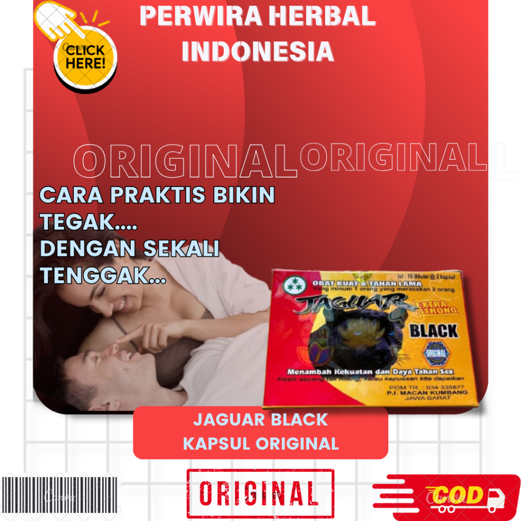 JAGUAR BLACK KAPSUL ORIGINAL