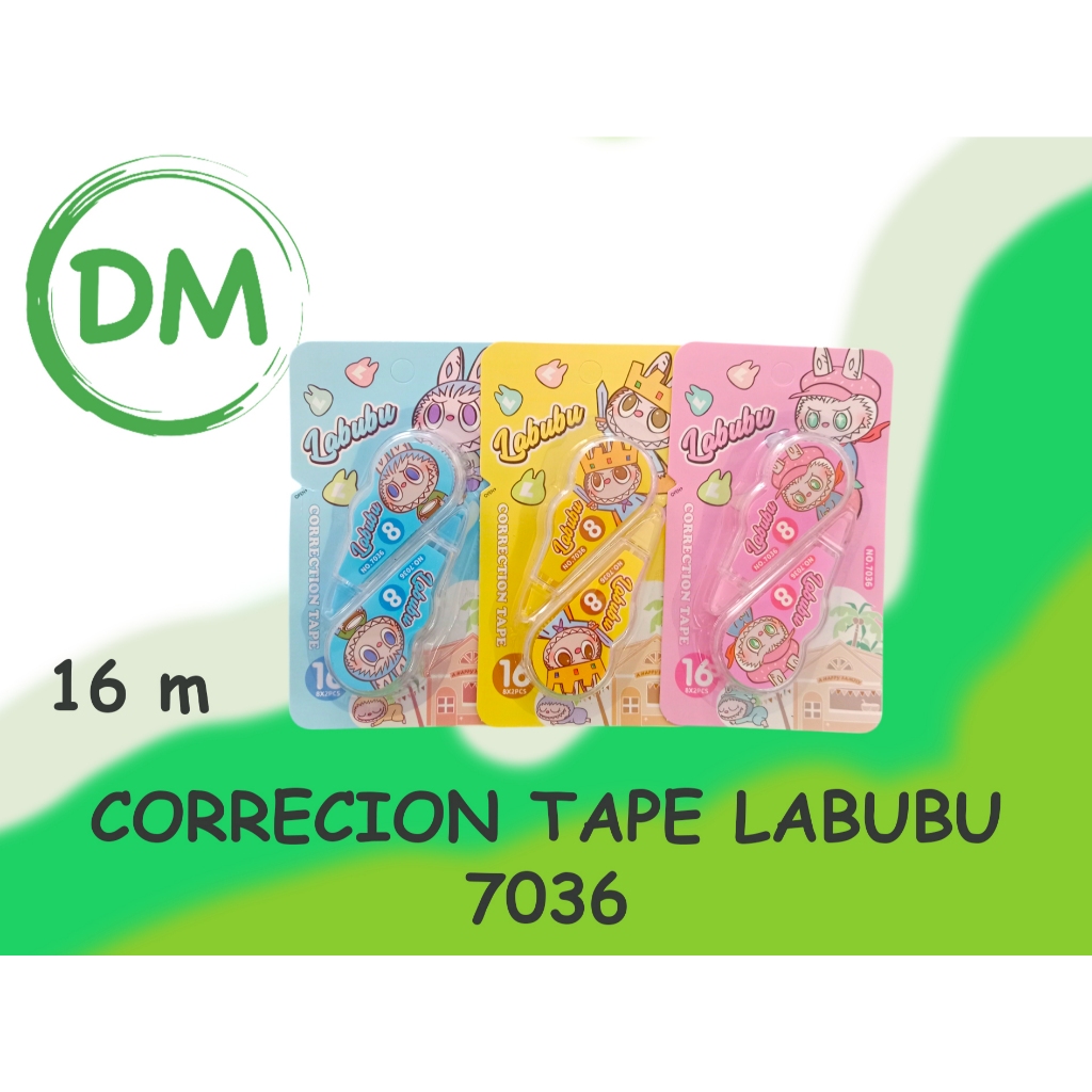 

7036 LABUBU CORRECTION TAPE DUO
