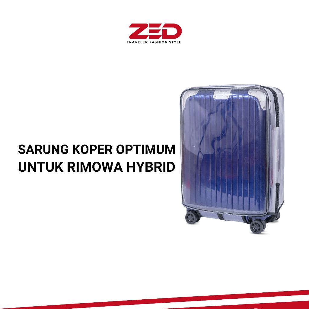 Sarung Koper Rimowa Khusus Koper Rimowa Hybrid Cover Luggage Colorable ZED